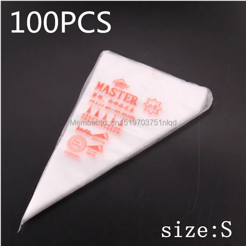 Оптовая продажа 30 шт./пакет одноразовый мешок для теста Обледенение конвейерное