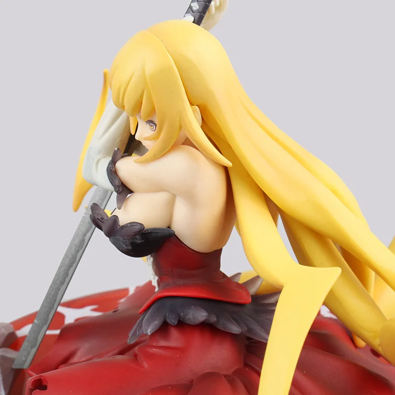 Японское аниме Oshino Shinobu Kissshot Acerolaorion сердцебиение лезвие экшн фигурка из ПВХ
