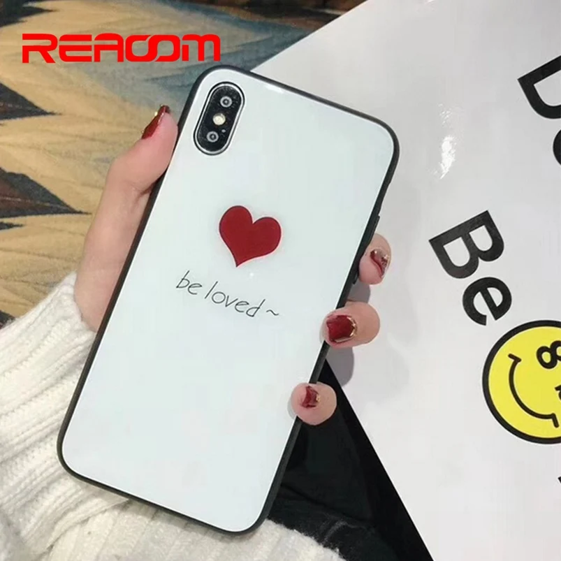 Роскошный чехол Reaoom для Xiaomi mi 6 силиконовый милый из закаленного стекла Xioa Funda Capa |