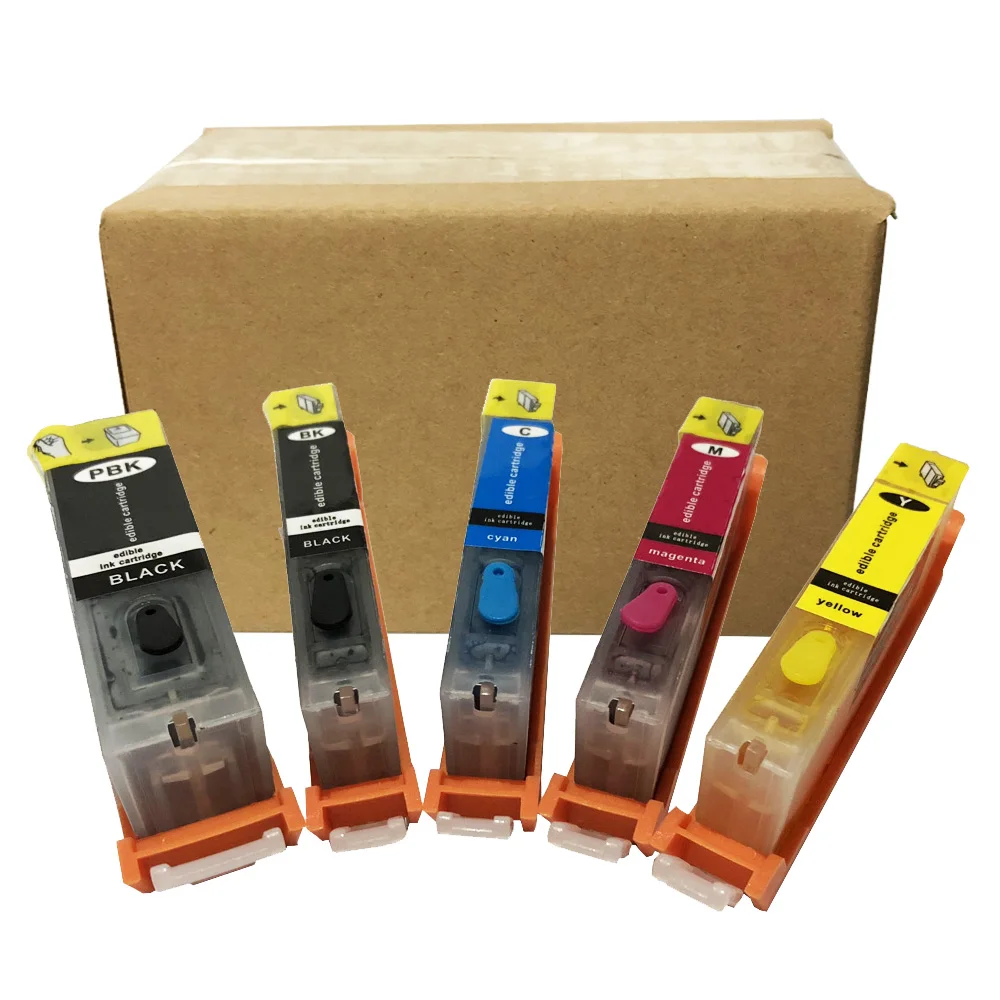5PK PGI 270 CLI 271 pgi pgi270 картридж со съедобными чернилами совместимый для Canon PIXMA MG6820 MG6822