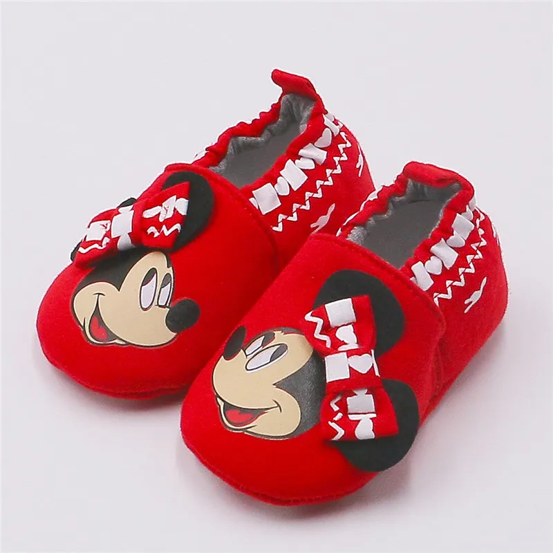 model-2 Первые ходунки CartoonShoes Bebe мокасины для малышей 0-24 м нескользящая Мягкая подошва обувь для маленьких мальчиков и девочек - Цвет: model-2