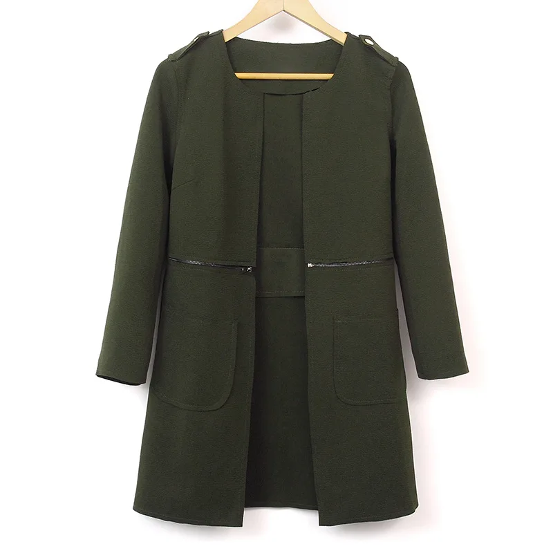 Куртка женская Корейская версия с длинными рукавами длинные и короткие раздел