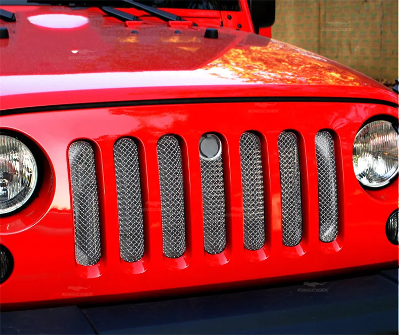 Автомобильный 3D сетчатый решетчатый гриль москитный отражатель насекомых