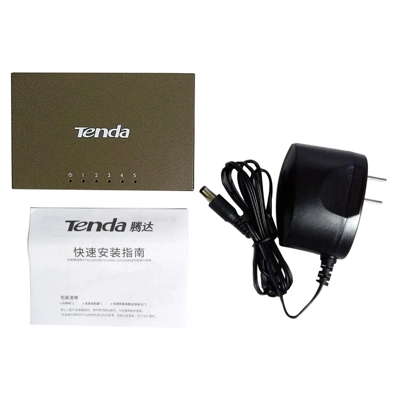 Tenda TEG1005D 5 Порты и разъёмы 10/100/1000 Мбит Gigabit Ethernet сетевой коммутатор концентратор LAN