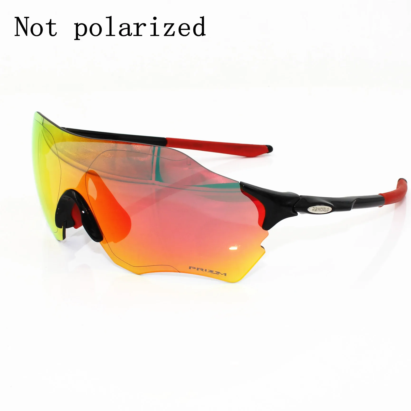 9 pc lens Evzero полноцветные линзы поляризованные TR90 спортивные очки мужские MTB горная дорога велосипедные очки солнцезащитные очки для бега рыбалки - Цвет: 9 pc lens