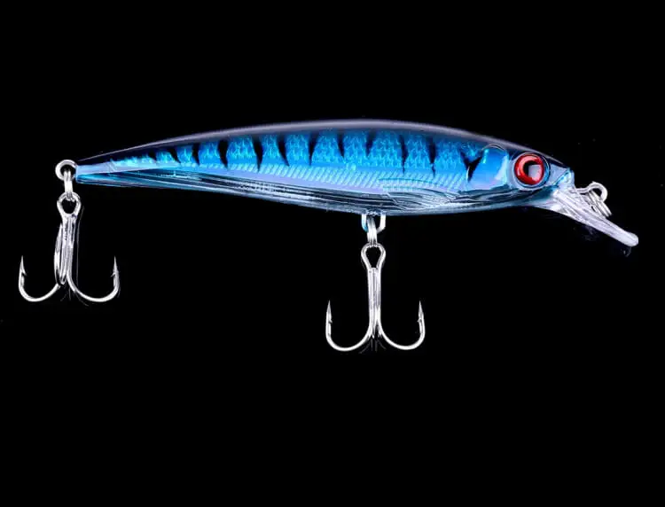 10 шт. 11 см/13 4 г Лазерная внутренняя Minnow приманки для ловли рыбы погремушки