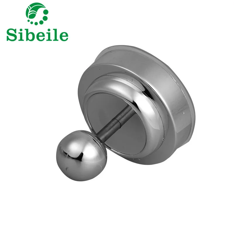 Круглая сверхмощная Съемная присоска SBLE поворотный двойной настенный крючок