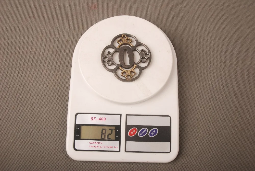 Новый стиль простой и деликатный Сплав Tsuba защитный аксессуар для меч самурая