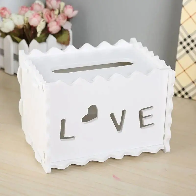 PVC Creative Tissue Box Holder Living Room Kitchen Paper Towel Storage Cartoon Clamshell Napkin Holders Drawer Boxes | Дом и сад