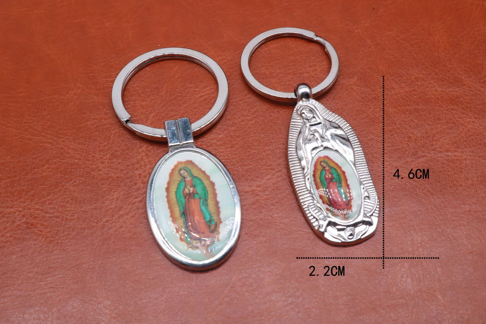 Новый Guadalupe Marie брелок девственница Священное Сердце женский религиозный подарок