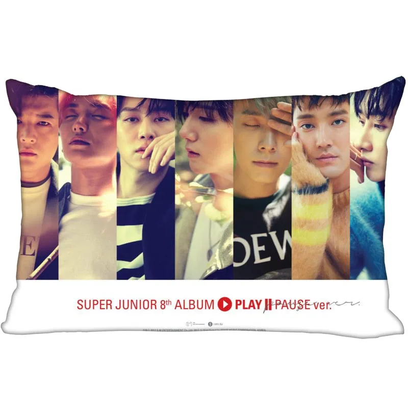 Горячая KPOP Super Junior наволочка декоративные мультипликационным мотивом Наволочка