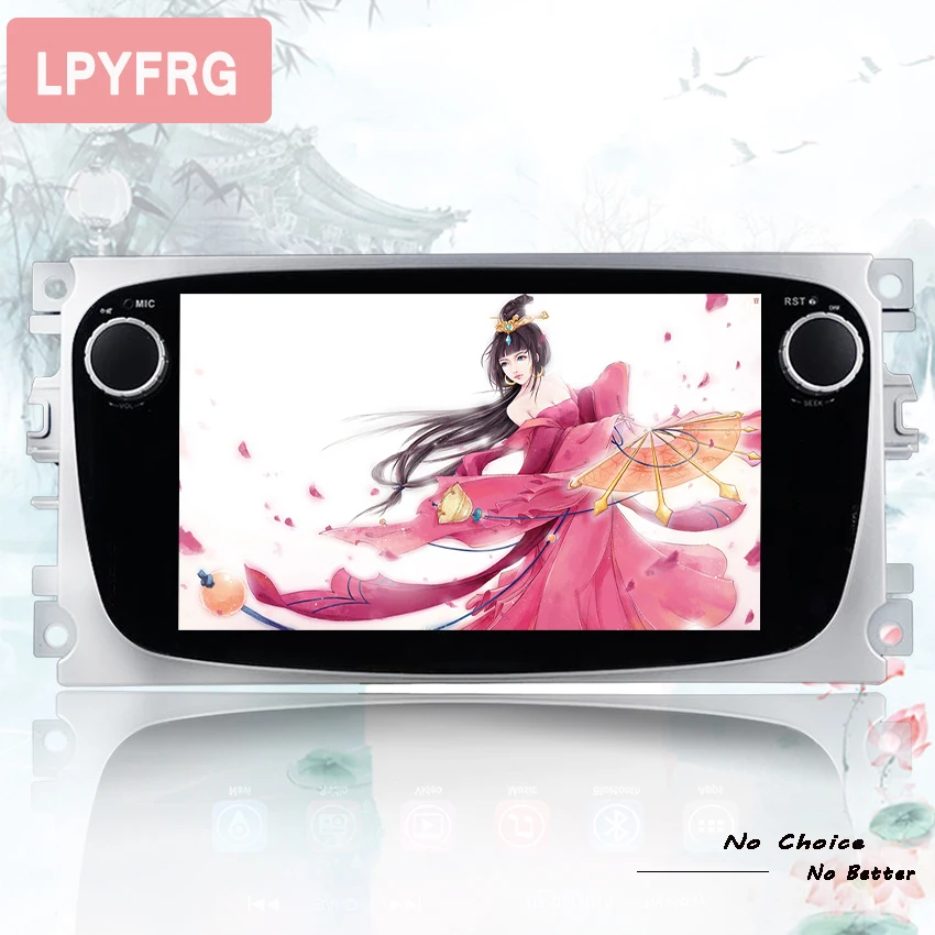 Восьмиядерный Автомобильный мультимедийный плеер Android 8 1 GPS 2 Din автомобильный