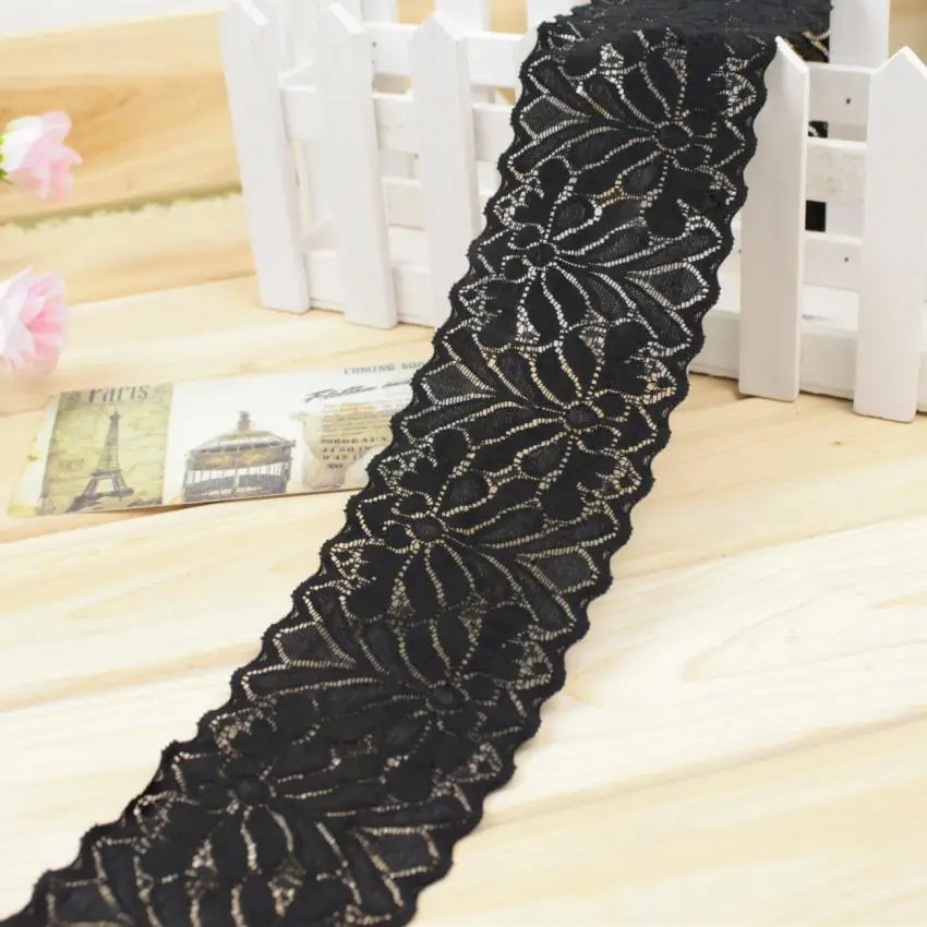 

5 м/партия, швейные швейцарские свадебные кружева, 7,5 см