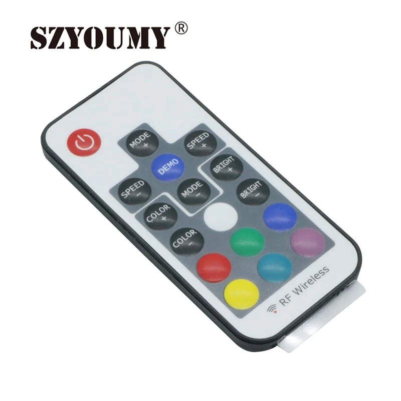 Пульт дистанционного управления SZYOUMY 17 клавиш RGB подсветодиодный ка|Контролеры