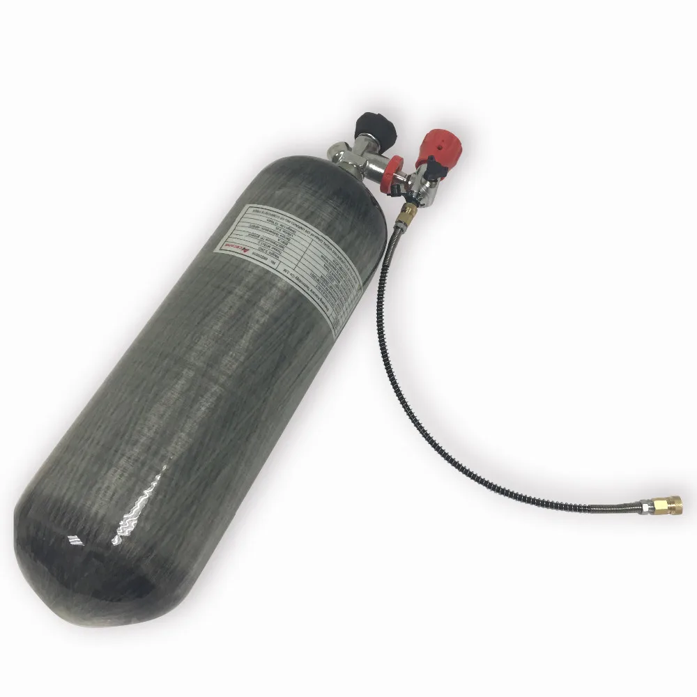 AC109301 9L CE 4500Psi баллон из углеродного волокна SCBA для пневматического ружья охоты с