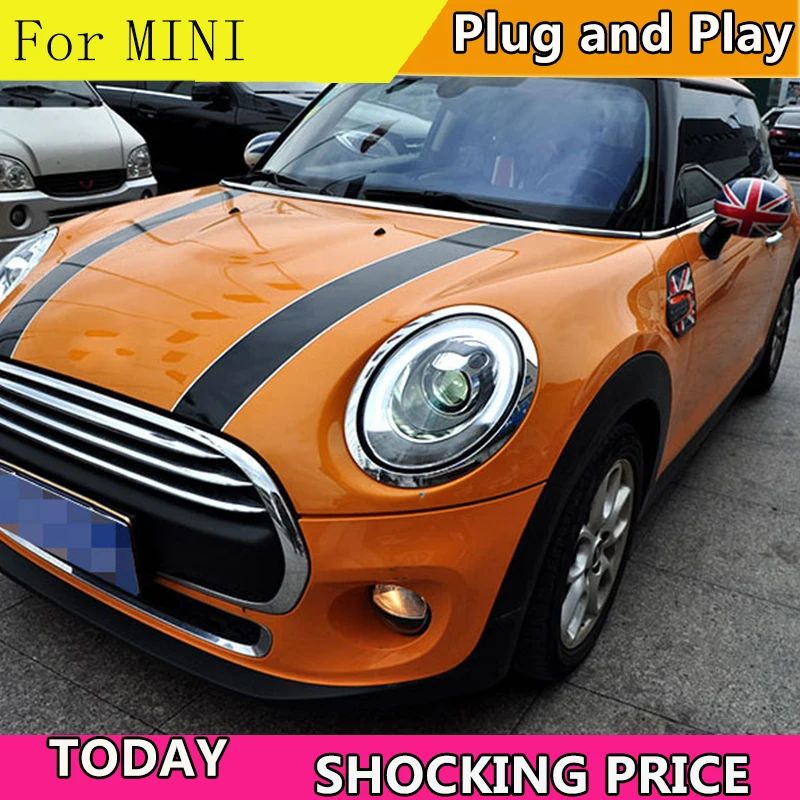 Doxa Автомобильный Стайлинг Фара для BMW F55 F56 Фары 2013- сейчас MINI DRL + указатель