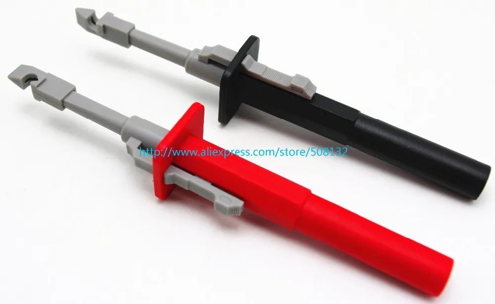 Изоляционный Быстрый крюк с 4 мм разъемом типа банан Пробивной пробник для