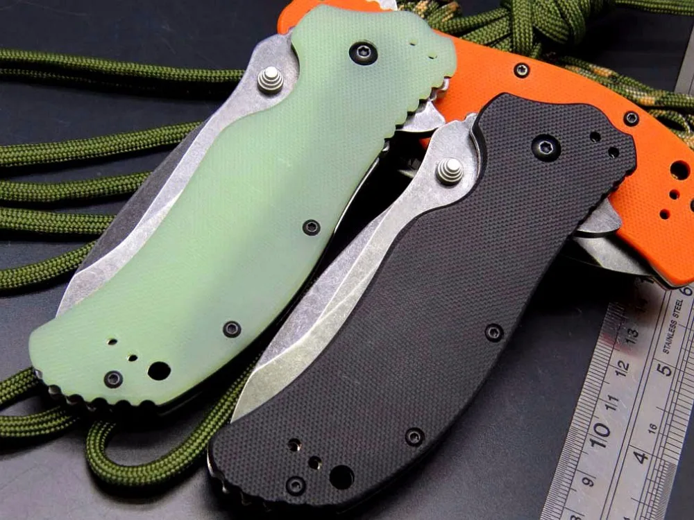 Храбрый Fighter 0350 складной нож G10 ручка подшипника выживания кемпинг охоты