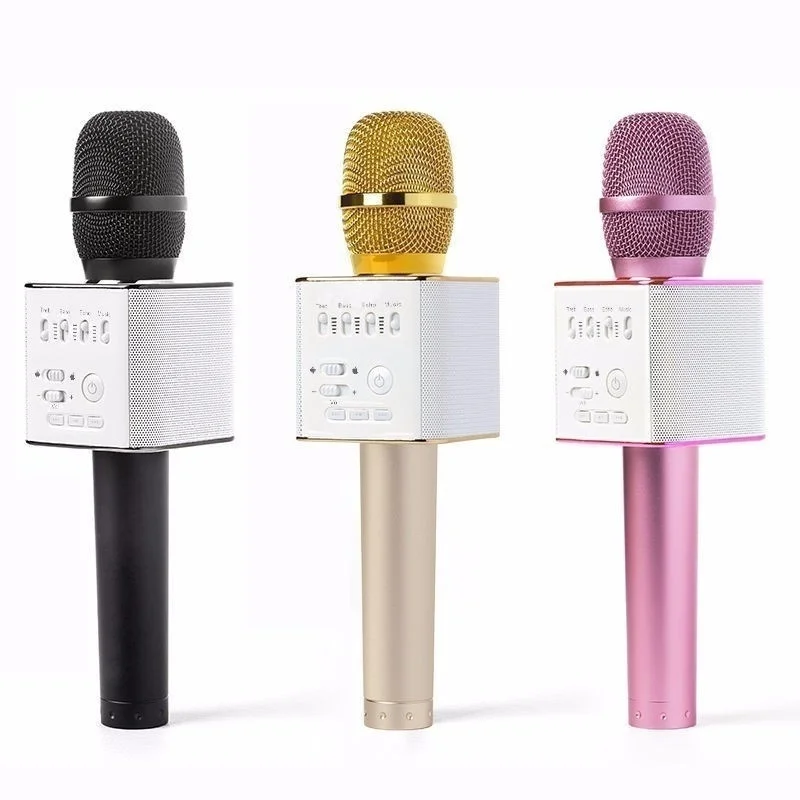 Bluetooth-микрофон Q9 караоке KTV беспроводной портативный микрофон для iPhone/Samsung WT-550 |