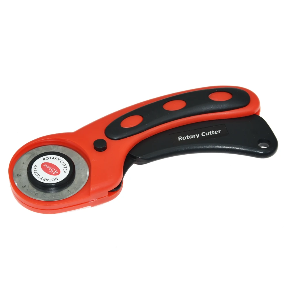 45 мм безопасный роторный резак для резки волокна кожа тканный ковер бумага шитье