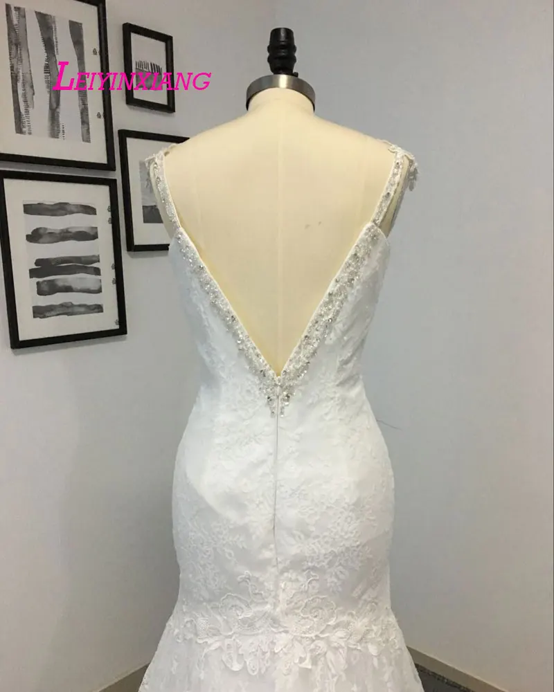LEIYINXIANG 2019 свадебное платье Vestido De Noiva Sereia халат Сексуальная Русалка Кружева без