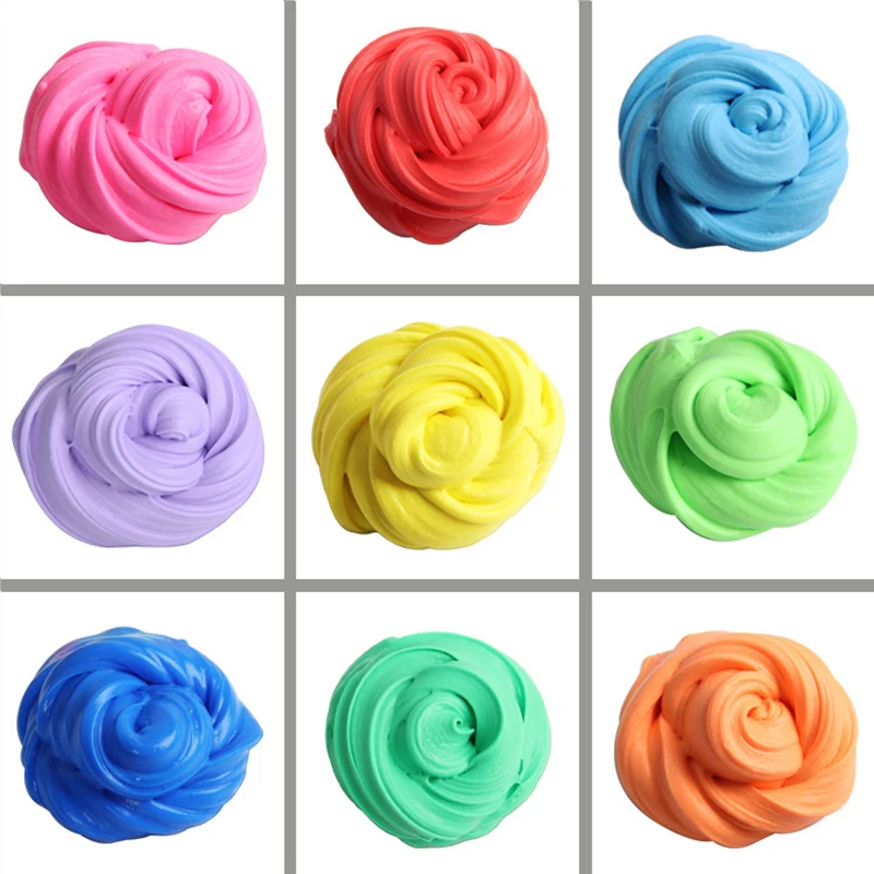 Мягкие игрушки для детей набор фруктов и облаков 30 г|Пластилин| |