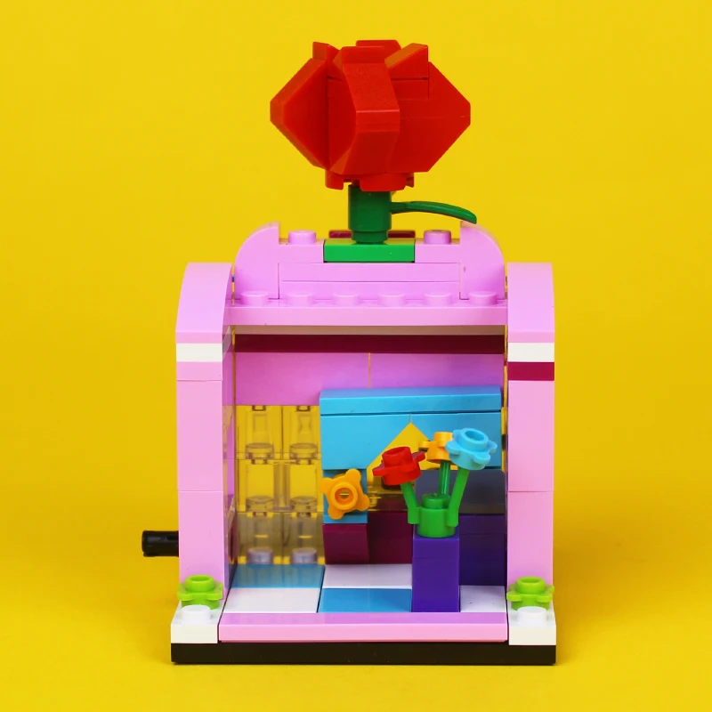 Творческий городского пейзажа цветочный магазин Совместимость с lego городские
