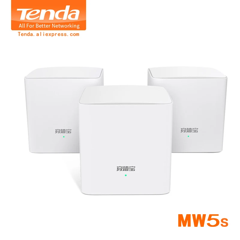 Tenda Nova Mw5s гигабитные Беспроводные Wi Fi роутеры AC1200 весь дом двухдиапазонный 2 4 ГГц/5