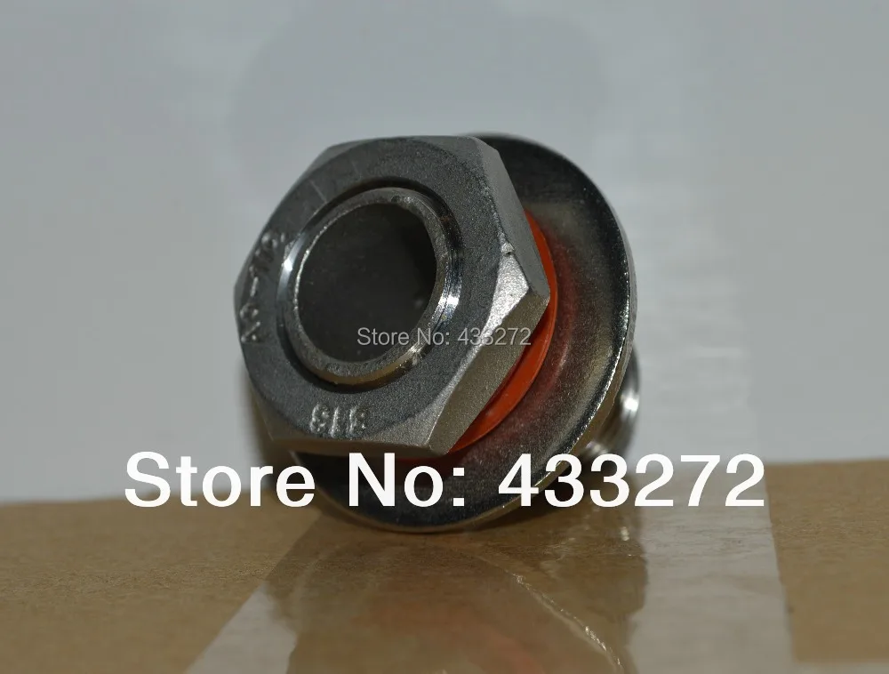 Homebrew Hardware Kettle/Keg Weldless Bulkhead close nipple for home brew 1/2&quot | Дом и сад