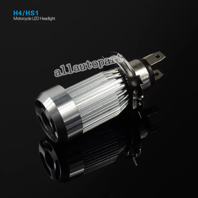 Фара для мотоцикла H4 P43t Led 20 Вт 2000LM Hi/Lo скутер Мото ATV 6000K свет Замена галогенной