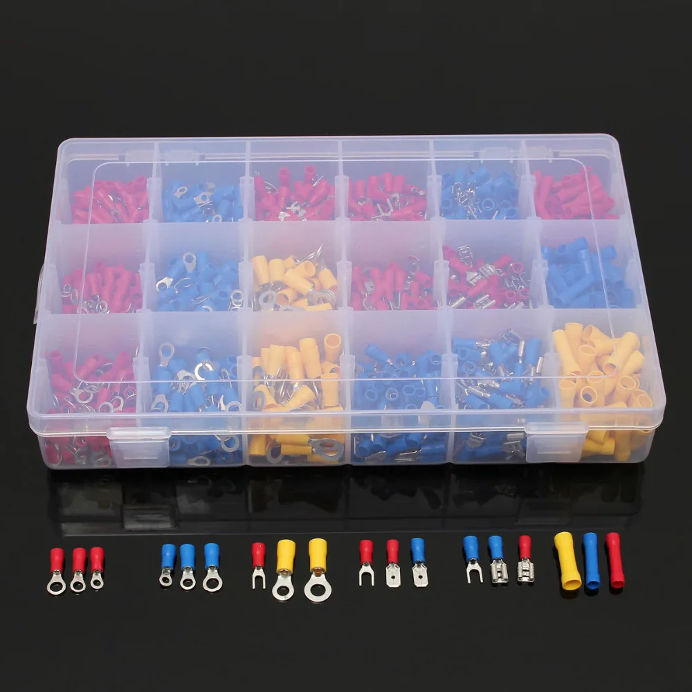 Смешанные Ассорти рифлёная комплект утепленный электрические обжимной разъем