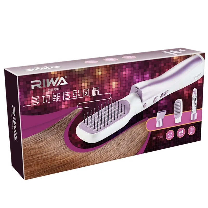 3 в 1 утюжок для выпрямления волос с керамическим анионным покрытием|comb hair dryer|blow