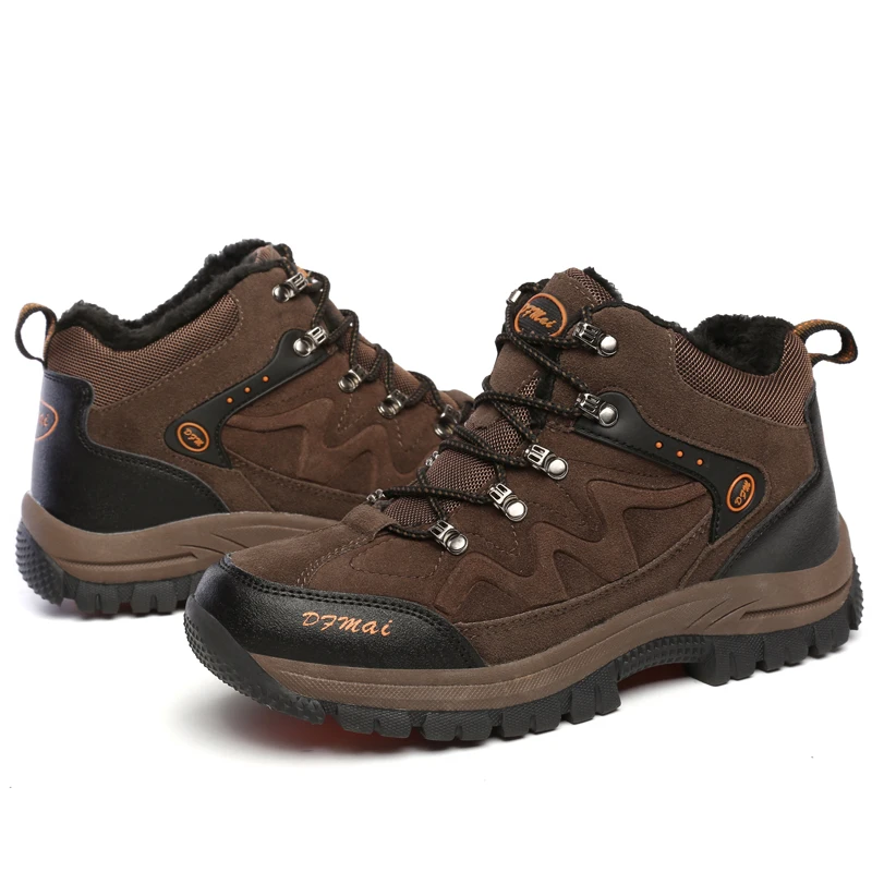 Уличные походные треккинговые ботинки водонепроницаемые брендовая мужская