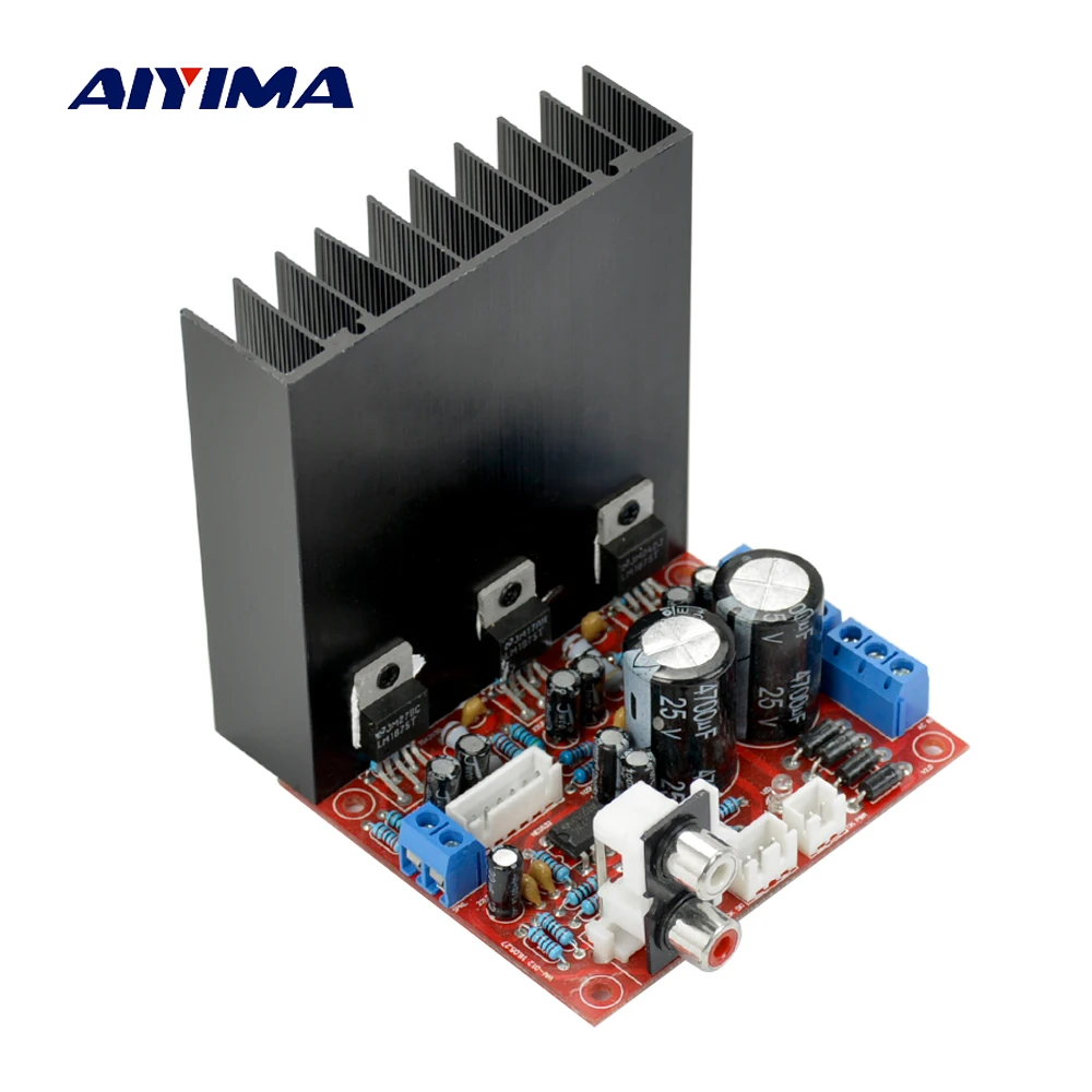 AIYIMA LM1875 2 1 панель усилителя сабвуфера трехканальная акустическая Плата