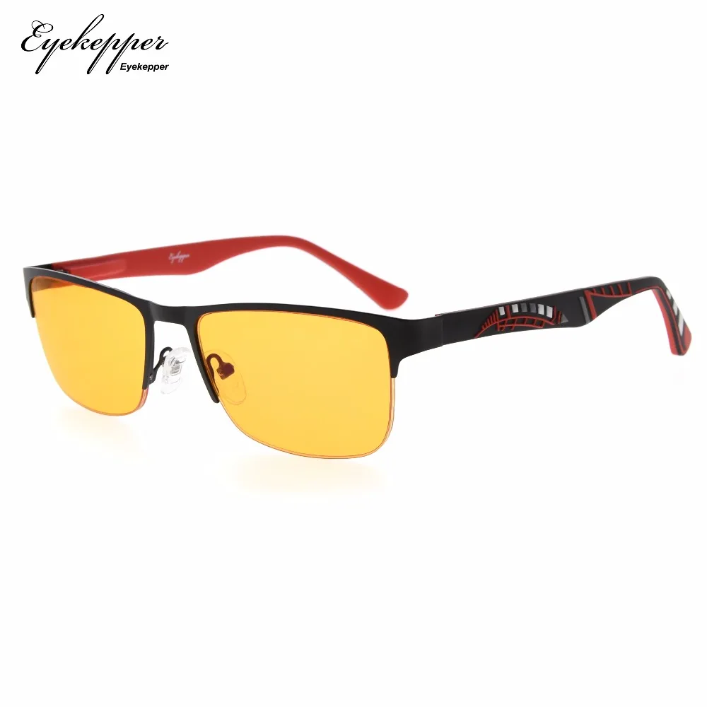 LX17003 eyepepper компьютерные очки для чтения с оптическим half обод Frame UV400 96.9% синий