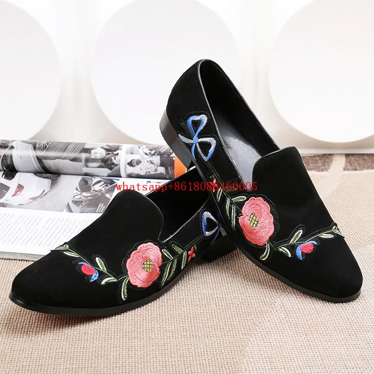 Choudory/Zapatos hombre Мужская обувь повседневная черная из натуральной кожи бархатные