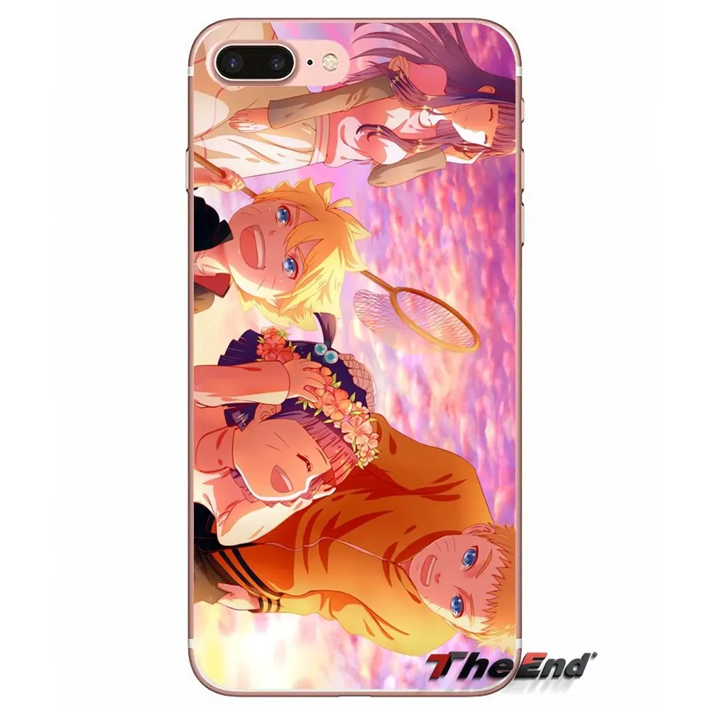 Чехлы для мобильного телефона Samsung Galaxy S2 S3 S4 S5 MINI S6 S7 edge S8 S9 Plus Note 2 3 4 5 8 Coque Fundas Naruto and