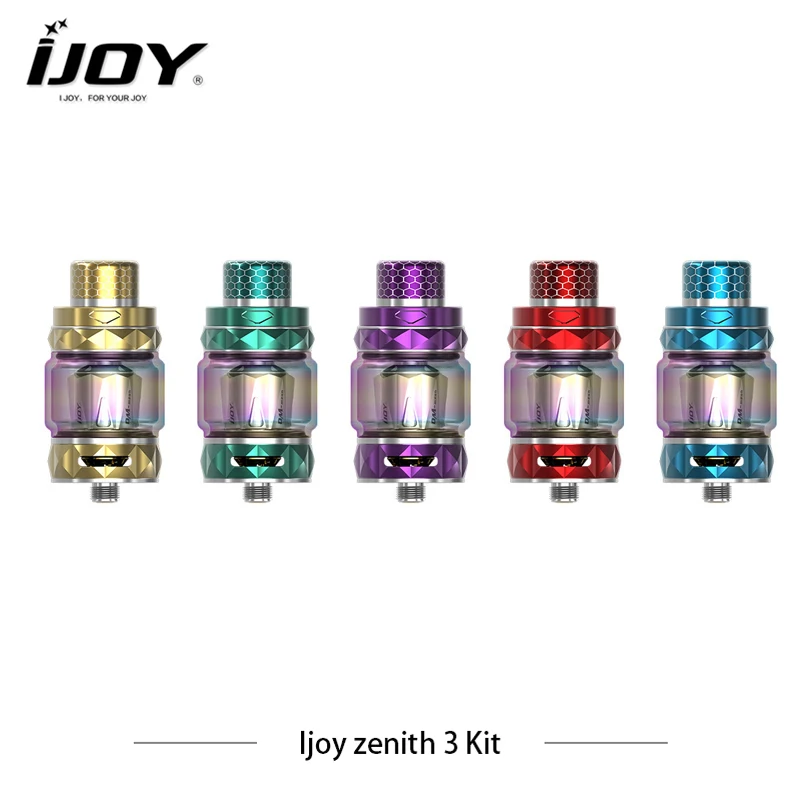 Оригинальный испаритель комплект IJOY Зенит 3 электронные сигареты поле Mod Vape 360 Вт