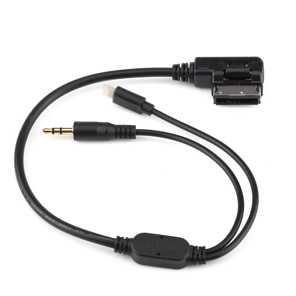 Автомобильный AMI MDI MMI 3 5 мм MP3 дополнительный адаптер кабель для iPod iPhone 6 Audi A3 A8 Q5 VW