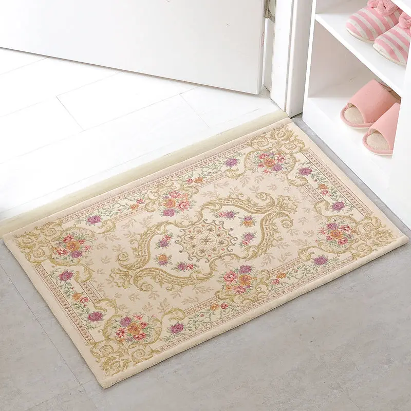 165 beige Ванная комната Кухня Противоскользящий впитывающий матрас коврик для спальни ковер Противоскользящий супер мягкий ковер коврики для кухни tapis pour wc - Цвет: 165 beige
