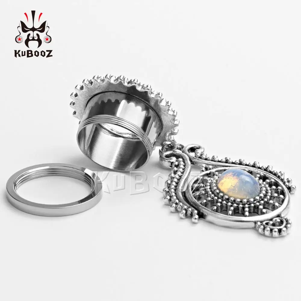 Серьги для пирсинга KUBOOZ серьги из нержавеющей стали с тоннелями украшения тела