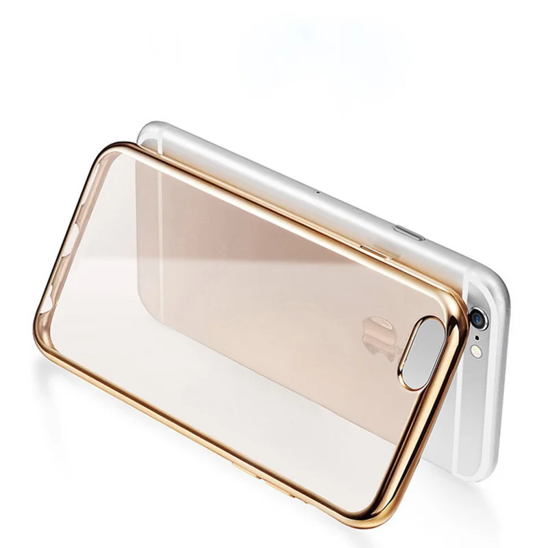Роскошный прозрачный ТПУ чехол для iPhone XS X Силиконовый Ультратонкий Мягкий 8 7 6 6s