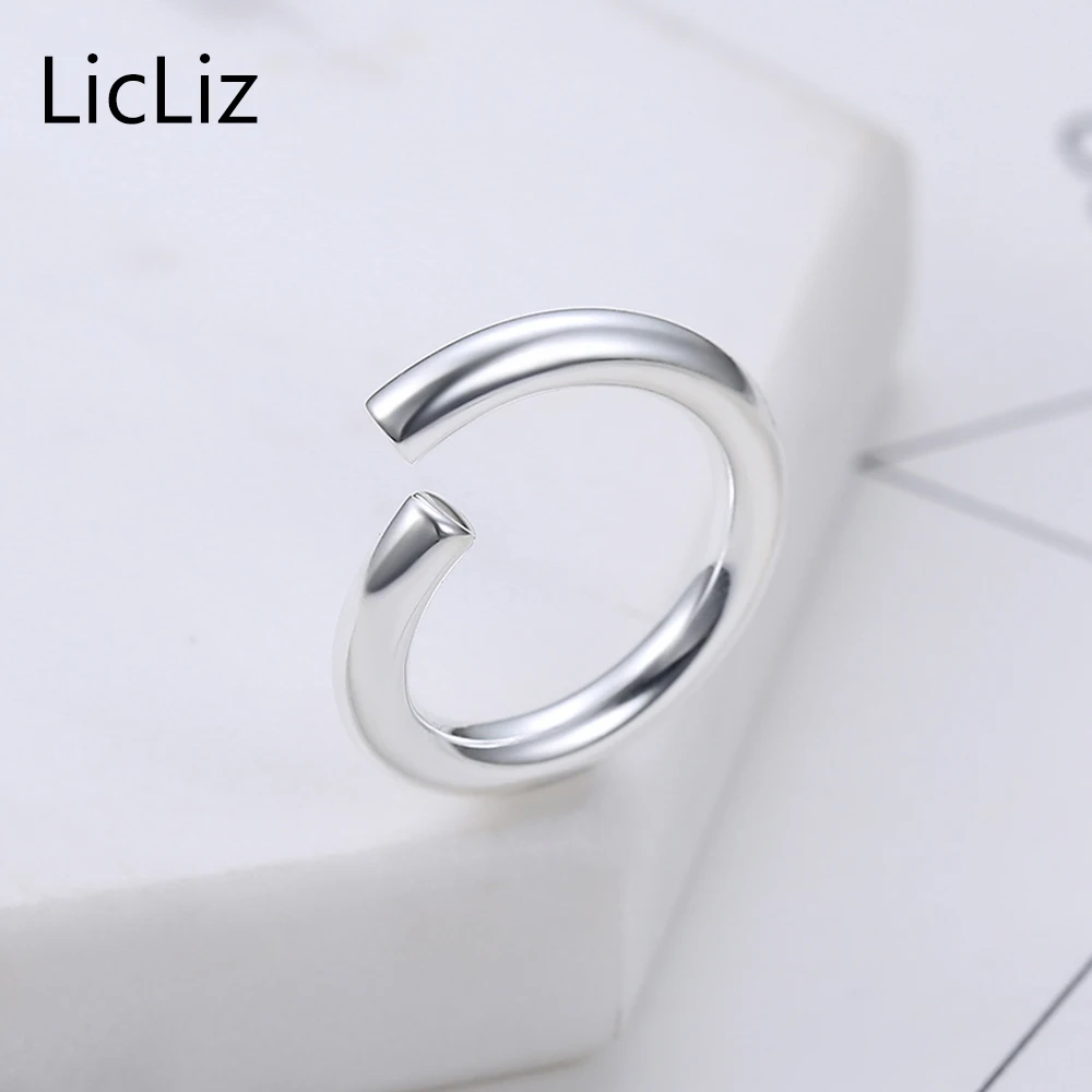 Кольцо унисекс из серебра 100% пробы регулируемое 925 | Украшения и аксессуары