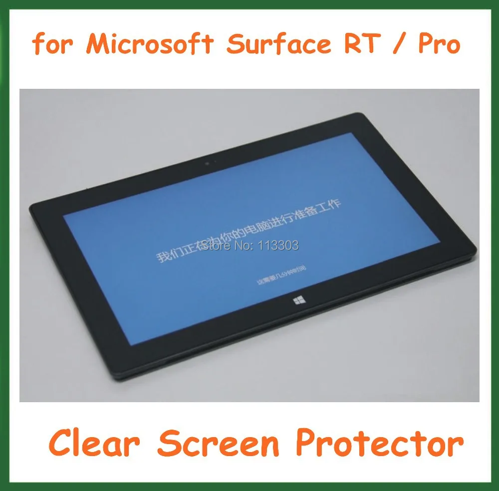 

5 шт прозрачная защитная пленка для ЖК-экрана для Microsoft Surface RT/Pro без розничной упаковки