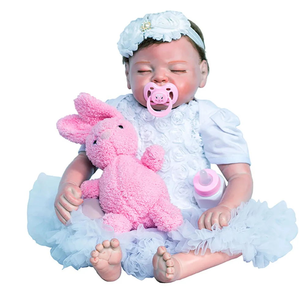 Bebe Reborn Младенцы силиконовые куклы реалистичные сверхъестественные Игрушки для