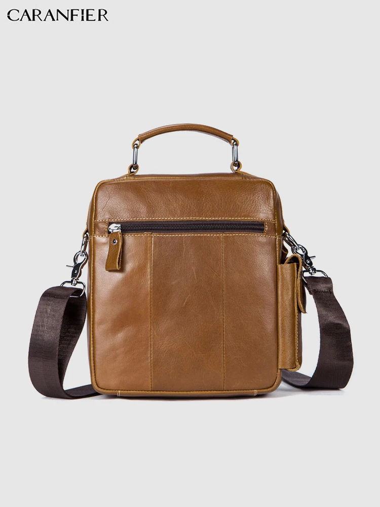 Мужской Дорожный рюкзак из натуральной воловьей кожи через плечо|Дорожные сумки|