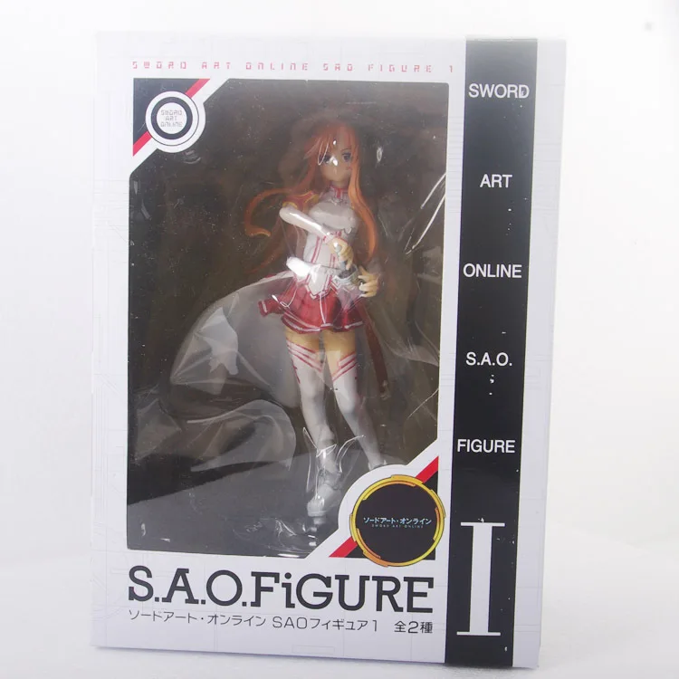 Новинка горячая Распродажа рисунок с мечом S.A.O. Kirigaya Kazuto Yuuki Asuna 15 см ПВХ подарок
