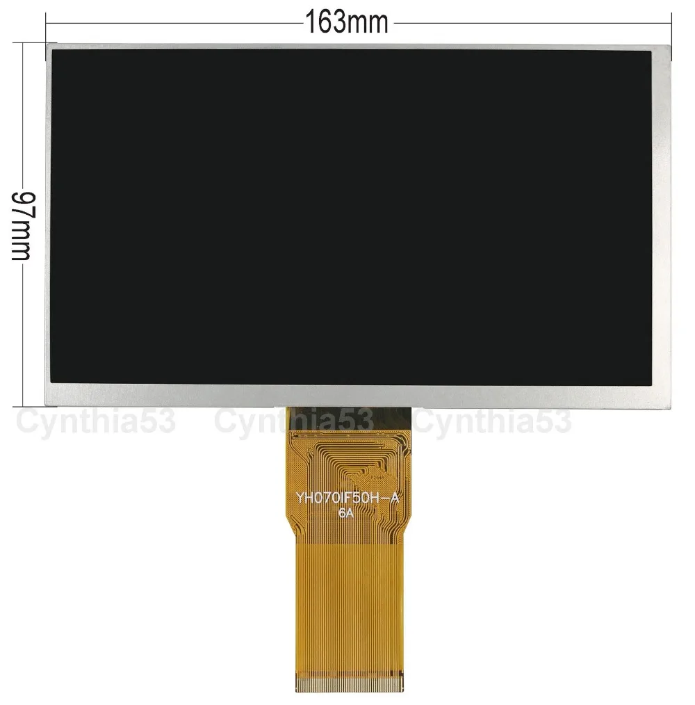 7 дюймовая Новая ЖК матрица для планшета DEXP ursus s170i панель экрана 163*97 мм|ЖК-экраны и