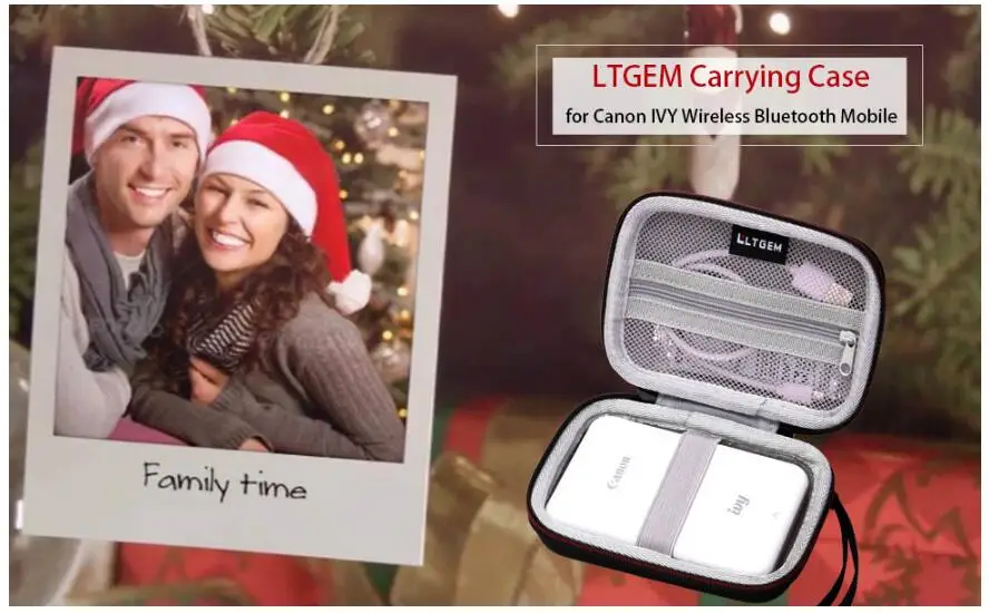 LTGEM Сумка для планшета EVA для Canon Ivy bluetooth-микрофон портативный мини фотопринтер