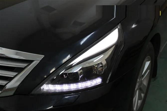 Автомобильные фары для Teana 2008 ~ 2010/2011 2012 год Altima titan Bi-Xenon Противотуманные с